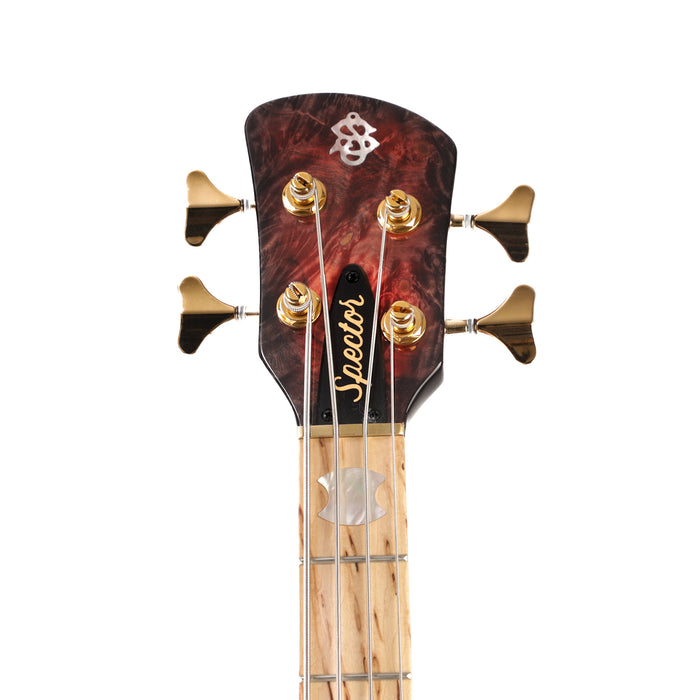 Spector USA Custom NS2 Bass Guitar - Fire Black Burst - CHUCKSCLUSIVE - #1348