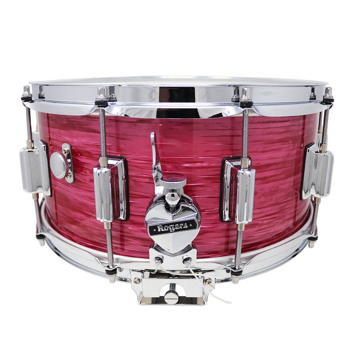 Rogers 6.5x14 Dynasonic Snare Drum, Red Ripple
