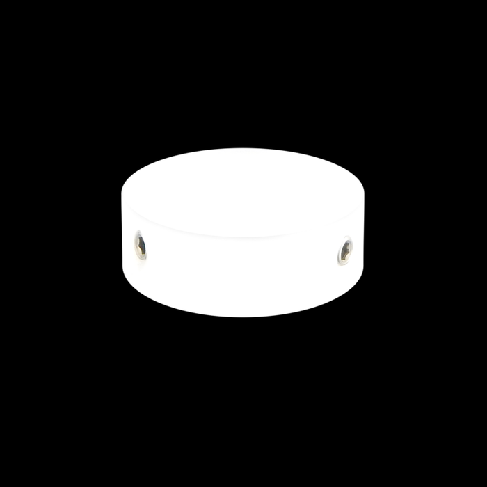 Barefoot Buttons V1 Standard Footswitch Button, White (machined p.o.m. plastic) - For Common 3PDT Switches