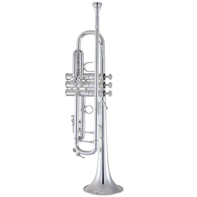 Getzen 3001 Artist Model Bb Trumpet - Silver Plated