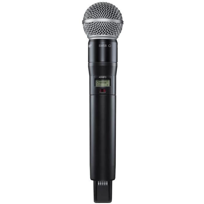 Shure ADX2FD/SM58 Handheld Wireless Microphone Transmitter - G57 Band
