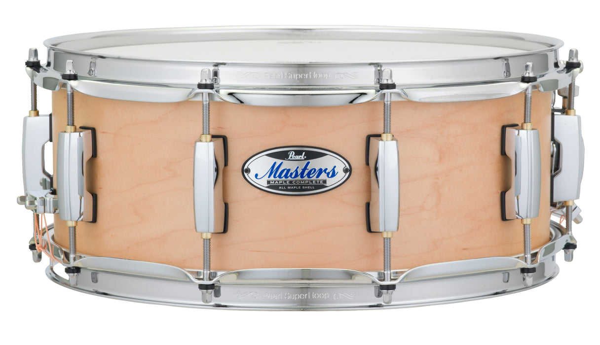 Pearl 14" x 5.5" Masters Maple Complete MCT Snare Drum - Matte Natural