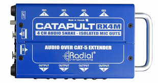 Radial Engineering RX4M 4-Channel Cat 5 Audio Snake