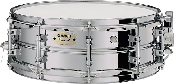 Yamaha CSS-1450A 14" x 5" Concert Chrome-Plated Steel Shell Snare Drum