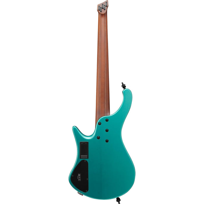 Ibanez 2021 EHB1005SMS 5-String Multi-Scale Headless Bass Guitar - Emerald Green Metallic Matte
