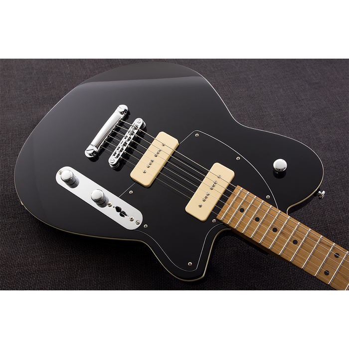 Reverend Charger 290 Electric Guitar - Midnight Black