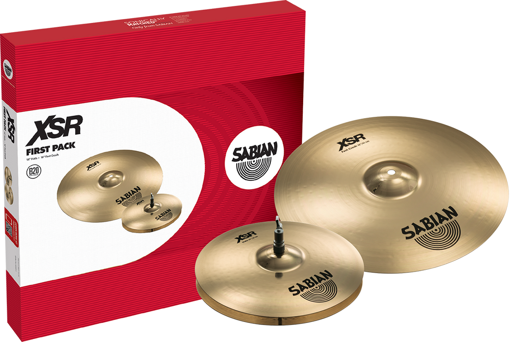 Sabian XSR First Pack Cymbal Set