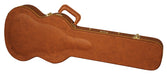 Gator Cases GW-SG-BROWN Deluxe Wood Case For Solid-Body Electric Guitars - Vintage Brown Exterior