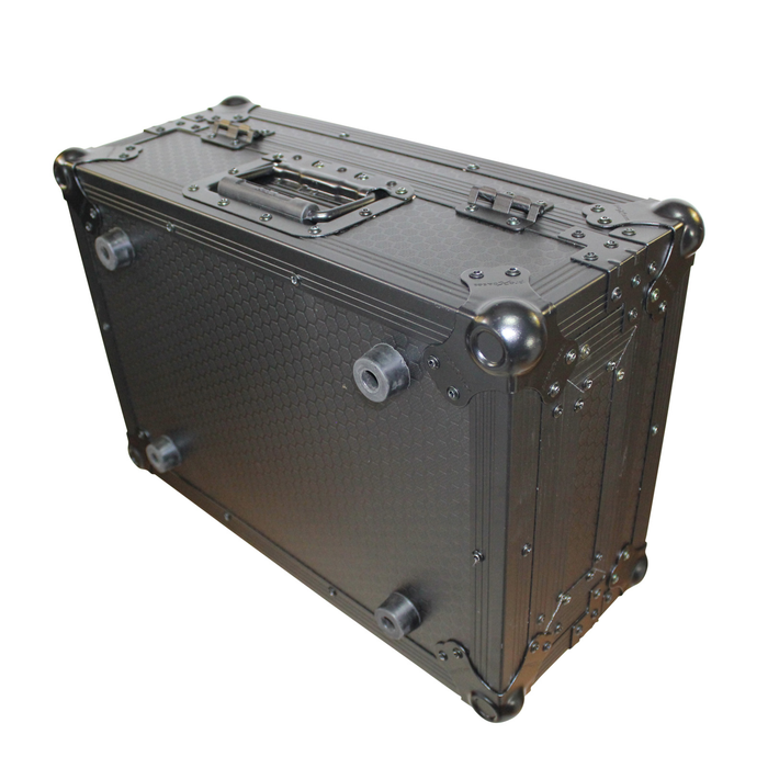 ProX XS-M10BL 10-Inch Large Format Black-on-Black DJ Mixer Flight Case
