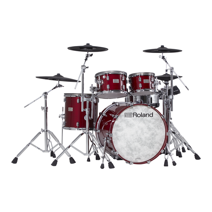 Roland V-Drums VAD706GC Acoustic Design Full Kit, Gloss Cherry Finish