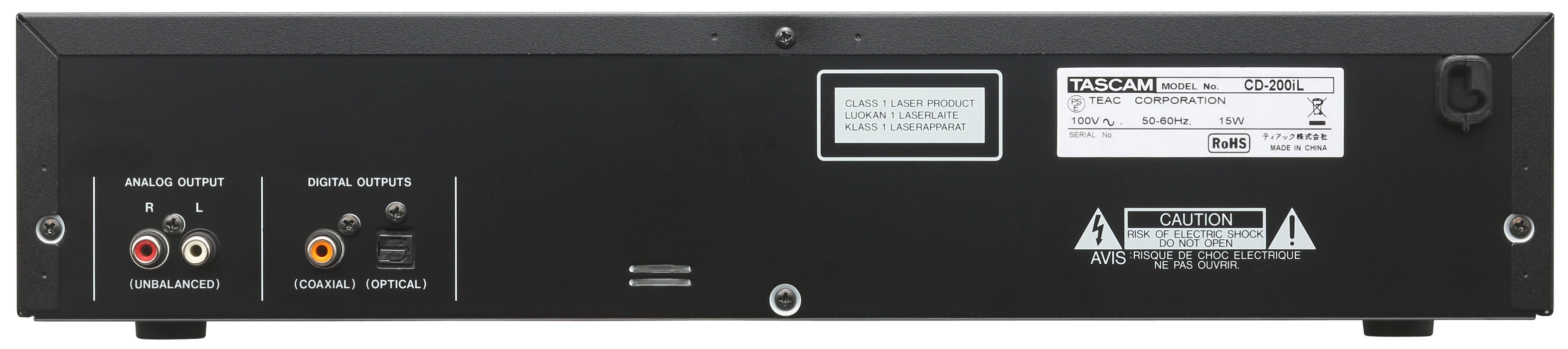 Tascam CD-200IL 30-Pin Lightning / iPod Dock / CD Player