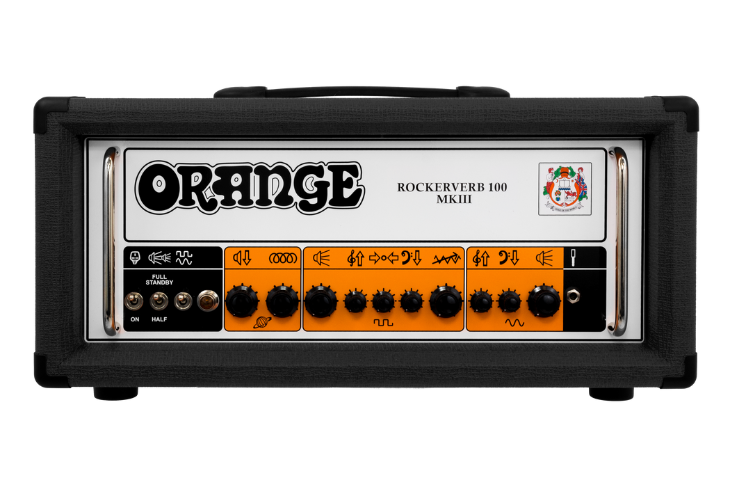 Orange Rockerverb100H MKIII 100W Guitar Amp Head - Black