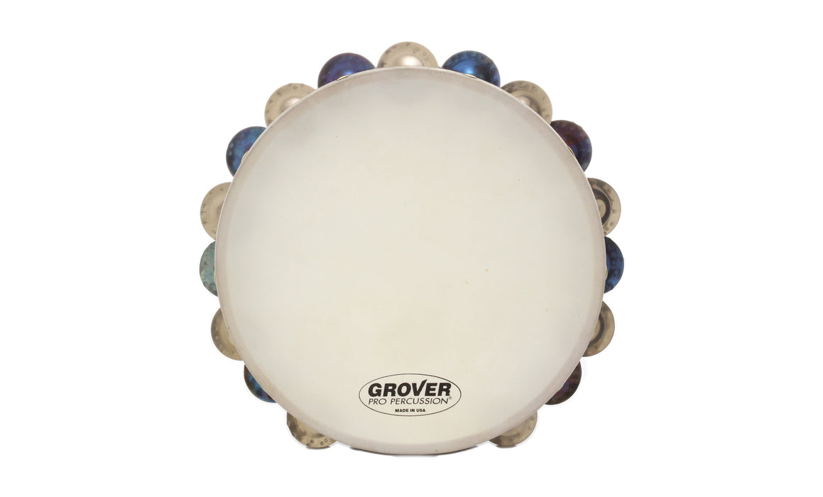 Grover T2/PHBR Projection Plus 10" Double Row Tambourine - Phosphor Bronze Jingles