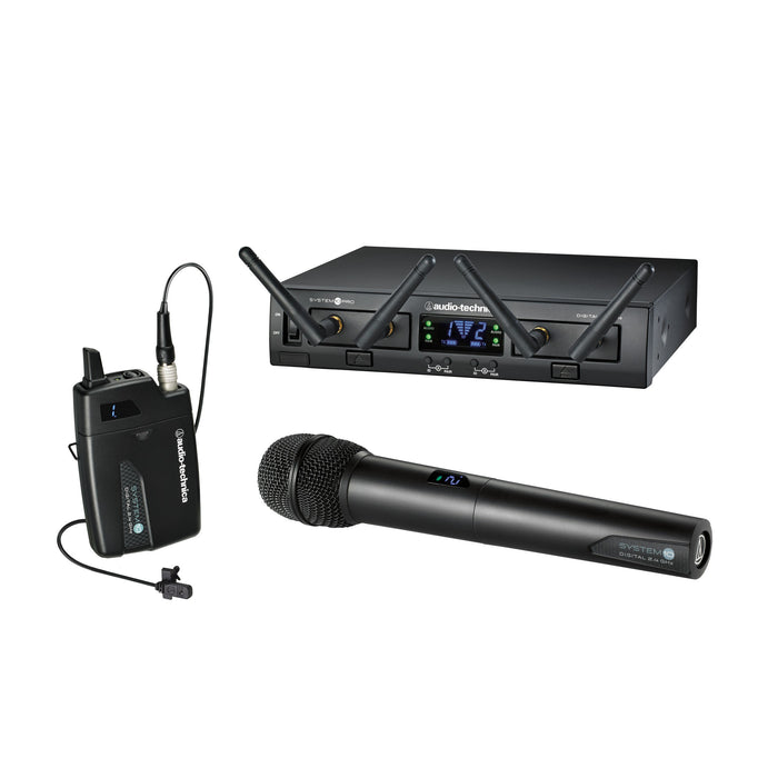 Audio-Technica ATW-1312/L System 10 PRO Lav/Handheld Digital Wireless System