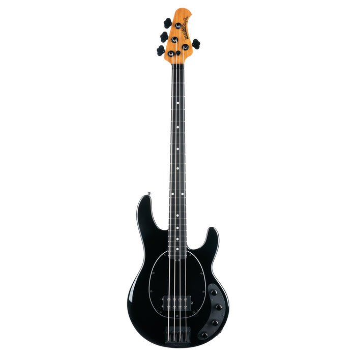 Music Man Stingray Special 4H Bass Guitar, Ebony Fingerboard - Jet Black - New,Jet Black