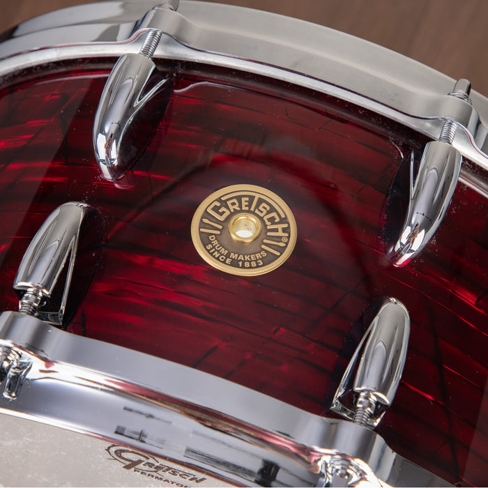 Gretsch USA Custom 14x6.5-Inch Snare Drum - Ruby Red Pearl