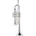 Schilke SC4-MG-S C Trumpet with Yellow Brass Bell, Silver Plated