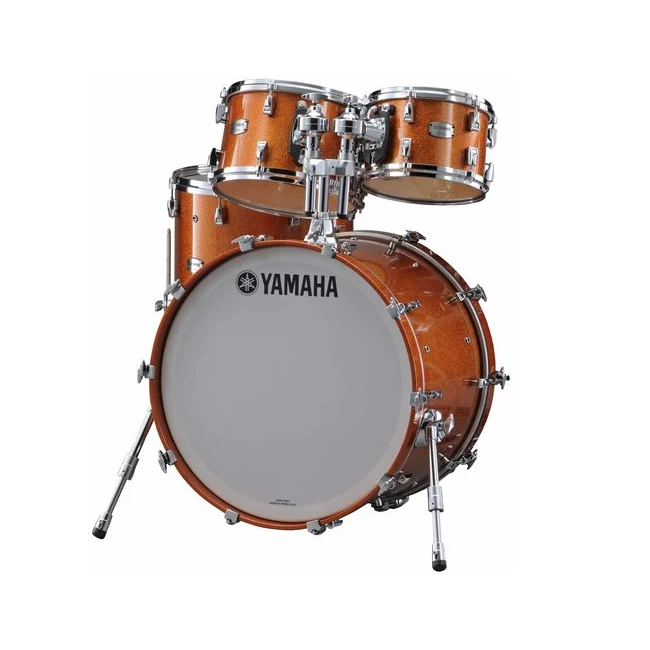 Yamaha Absolute Hybrid Maple 4 Piece Drum Set Shell Pack - Classic Walnut