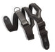 Levy's Leathers Right Height Ergonomic Padded Guitar Strap - Black