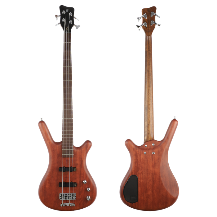 Warwick German Pro Series Corvette Bubinga Bass Guitar - Natural Transparent Satin