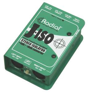 Radial Engineering J-ISO Stereo 4dB to -10dB Converter with Jensen Transformers