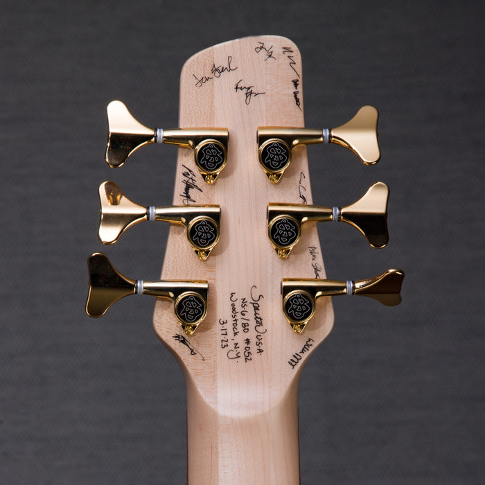 Spector USA Custom NS6 Bolt-On Bass Guitar - Rain Glow - CHUCKSCLUSIVE - #052