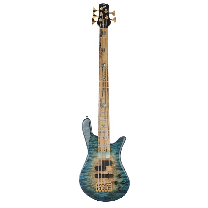 Spector USA Custom NS-5 Bolt-On 5-String Bass Guitar - Desert Island Gloss Chuck Levin's Exclusive
