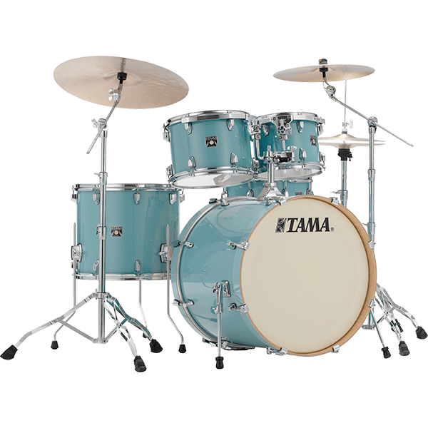 Tama Superstar Classic 5-Piece Shell Pack, Lacquer Finish - Light Emerald Blue-Green