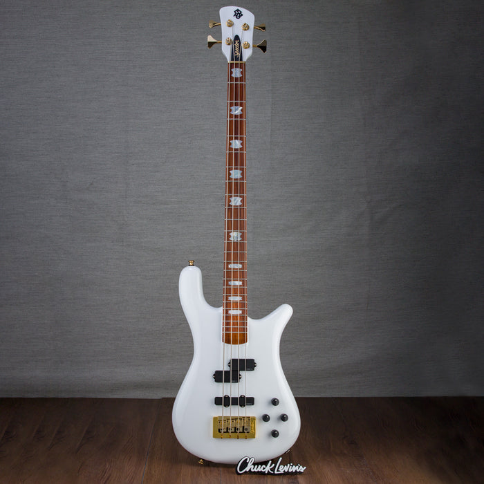 Spector USA Custom NS2 Bass Guitar - White High Gloss - #1500
