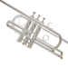 Scodwell Herald-S Bb Herald Trumpet - Silver Plated