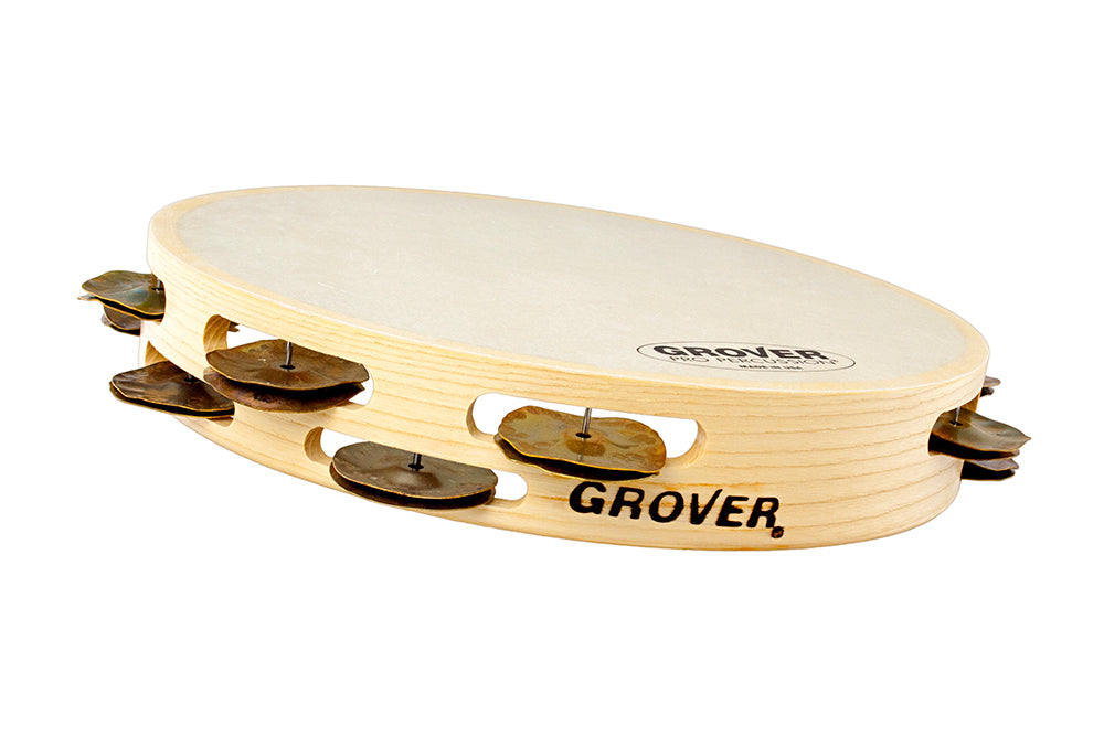 Grover T2/HTC-B Bantamweight 10-Inch Double-Row Copper Tambourine