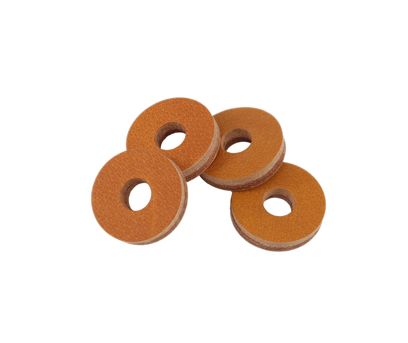 Tackle Leather Cymbal Washer - 4 Pack