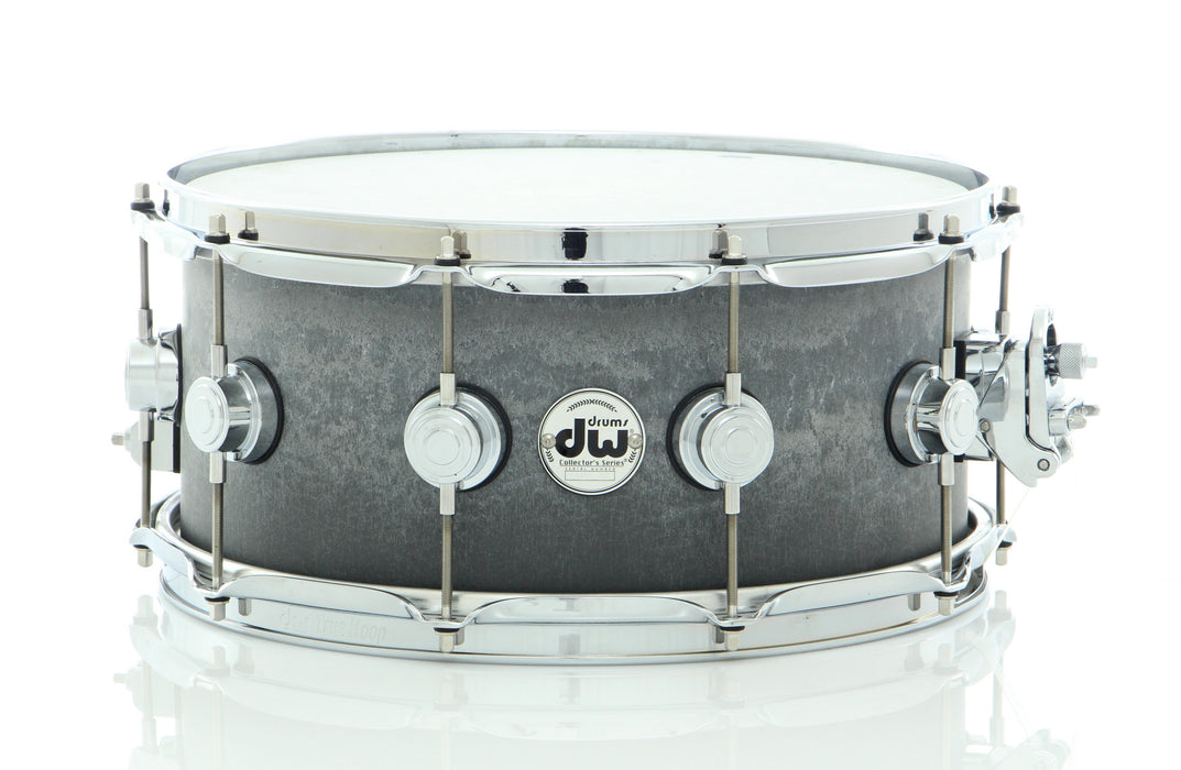 Drum Workshop 14" x 6.5" Collector's Series Concrete Snare Drum With Chrome Hardware