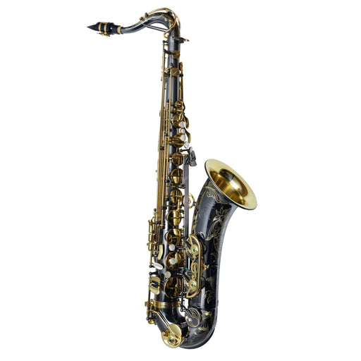 P.Mauriat PMXT-66RBX 20th Anniversary Professional Tenor Saxophone - Black Nickel Plated with Gold Lacquered Keys