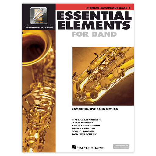 H.Leonard Essential Elements for Tenor Saxophone - Book 2