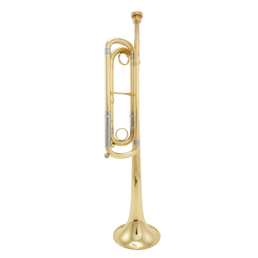 Scodwell Bugle-C Bb Field Bugle with G Slide - Clear Lacquered