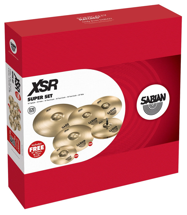 Sabian XSR Super Cymbal Set With 10" And 18"