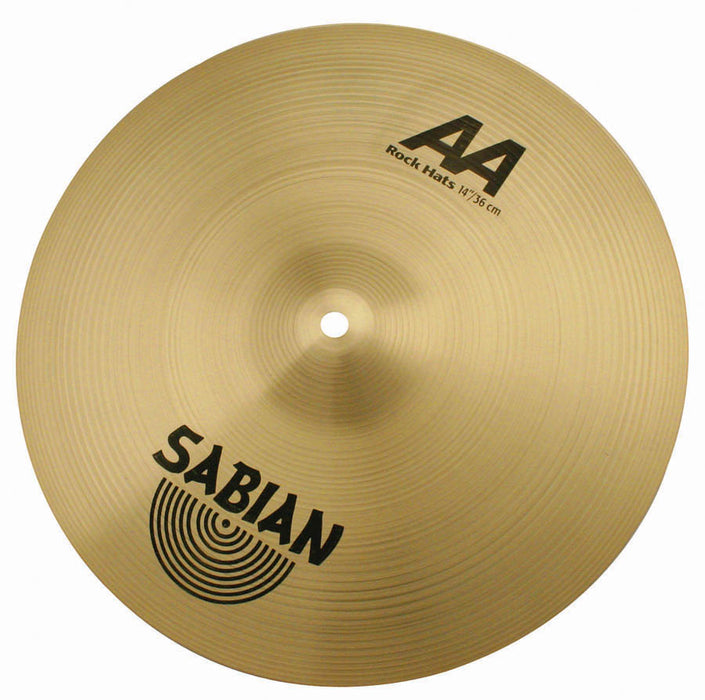 Sabian 14" AA Rock Hi-Hat Cymbals