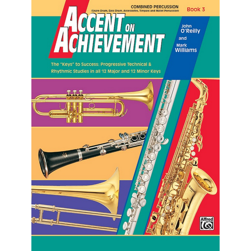 Alfred Accent On Achievement Combined Percussion Book 3