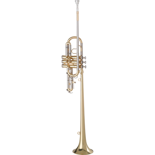 Getzen 593 Capri Bb Herald Trumpet - Clear Lacquer