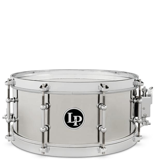 Latin Percussion LP5513-S 5 1/5" x 13" Stainless Steel Salsa Snare