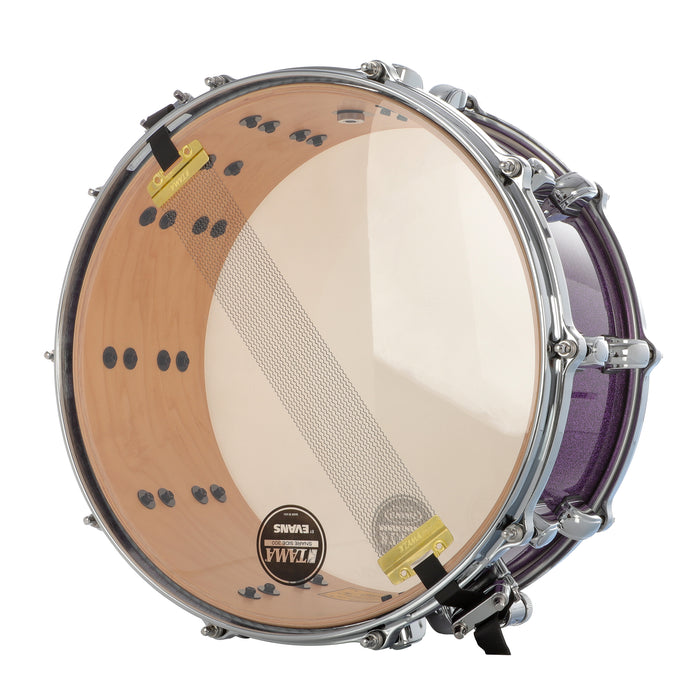 Tama 14" x 6.5" Starclassic Maple Snare Drum - Deeper Purple