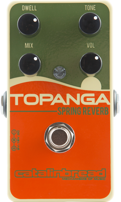 Catalinbread Topanga Spring Reverb Effect Pedal