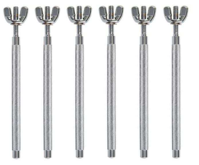 LP LP765 Percussion Table 3/8-Inch Mounting Rods, 6-Pack