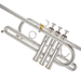 Scodwell Herald-S Bb Herald Trumpet - Silver Plated
