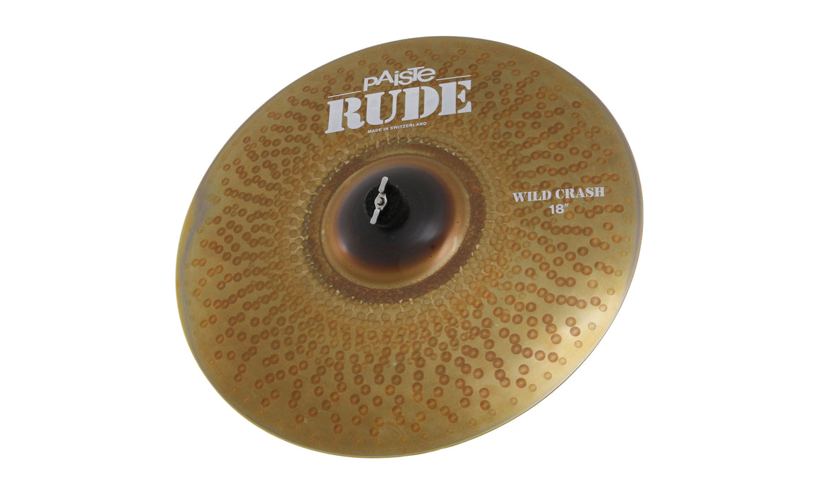 Paiste 18" Rude Wild Crash Cymbal