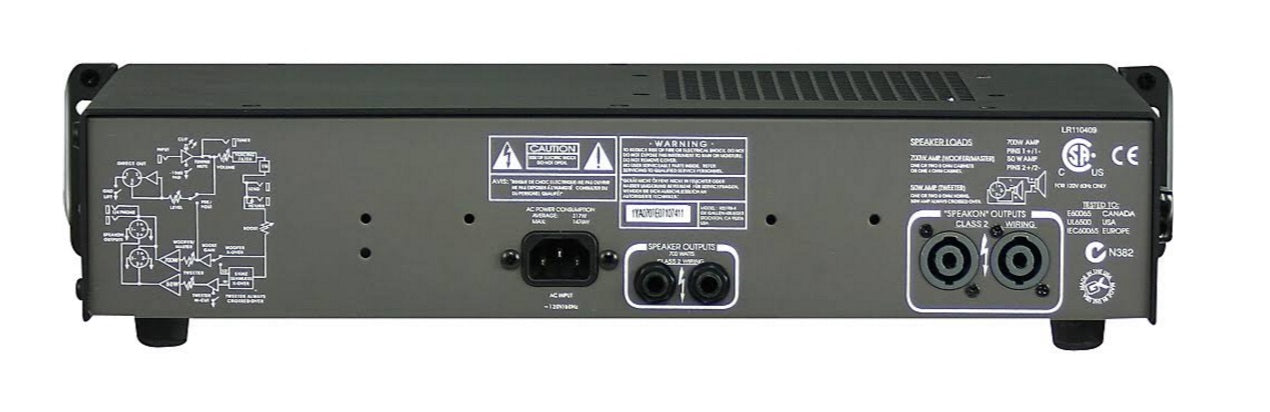 Gallien-Krueger 1001RB-II Bass Amplifier Head
