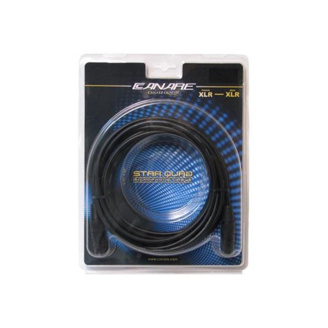 Canare MC05F Star Quad XLR To XLR Microphone Cable - 5 Foot Packaged