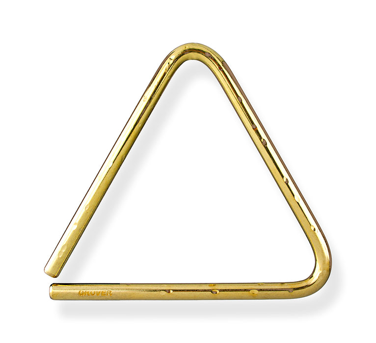 Grover TR-BHL-8 8-Inch Bronze Hammered Lite Triangle
