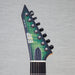 ESP USA M-7 Hard Tail Baritone Electric Guitar - Dark Lime Green